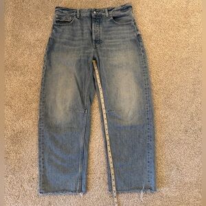 Madewell Darted Barrel Leg Jean - Sz 28